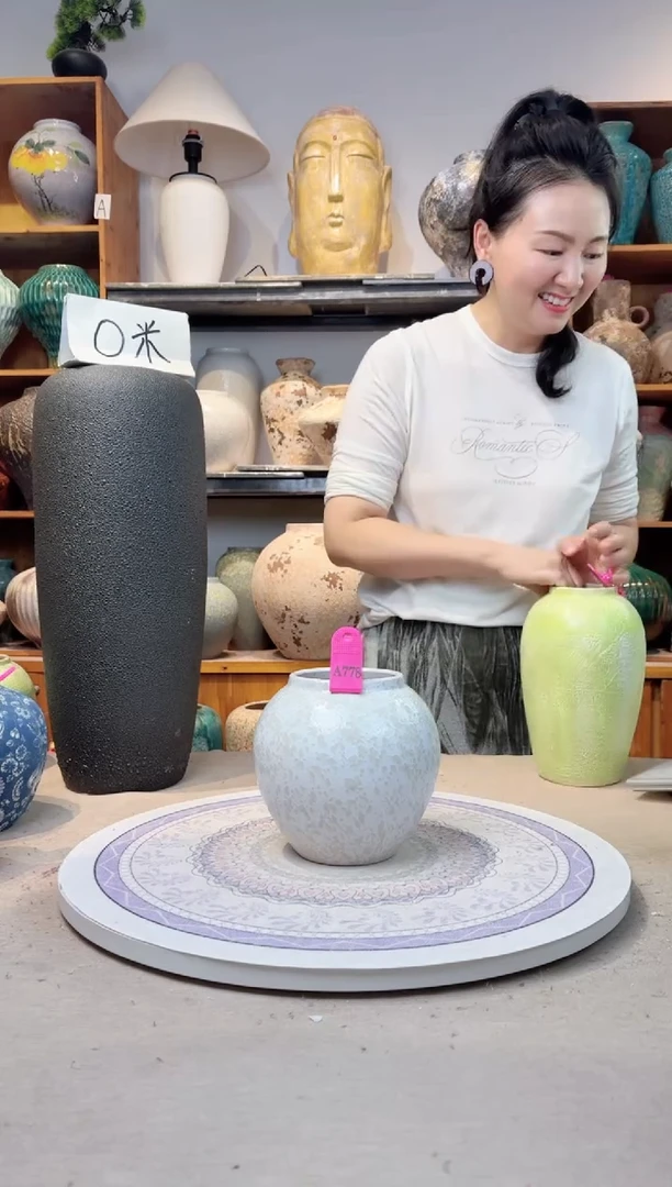 瓶陶瓷花瓶 无花  福利  a778