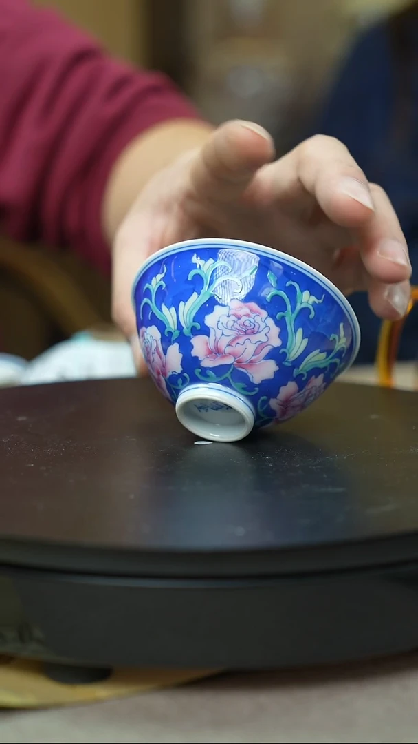 瓷片景德镇毛仔柴窑杯