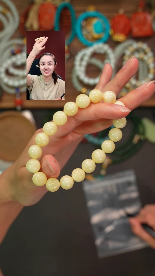 手串蜜蜡未镶嵌?*.遇见匠心品质回血