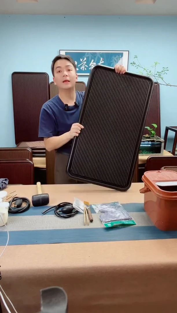 80*45*4大海黑色款式茶盘