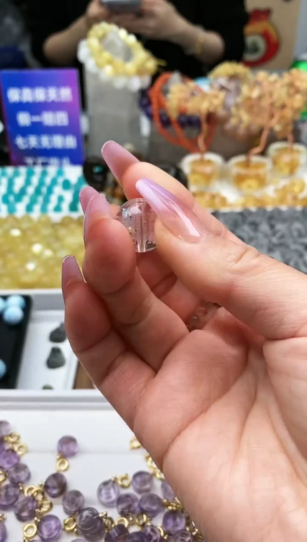 【闪购商品】水晶吊坠(不含链)未镶嵌1a多样性发其一/2.5/1个