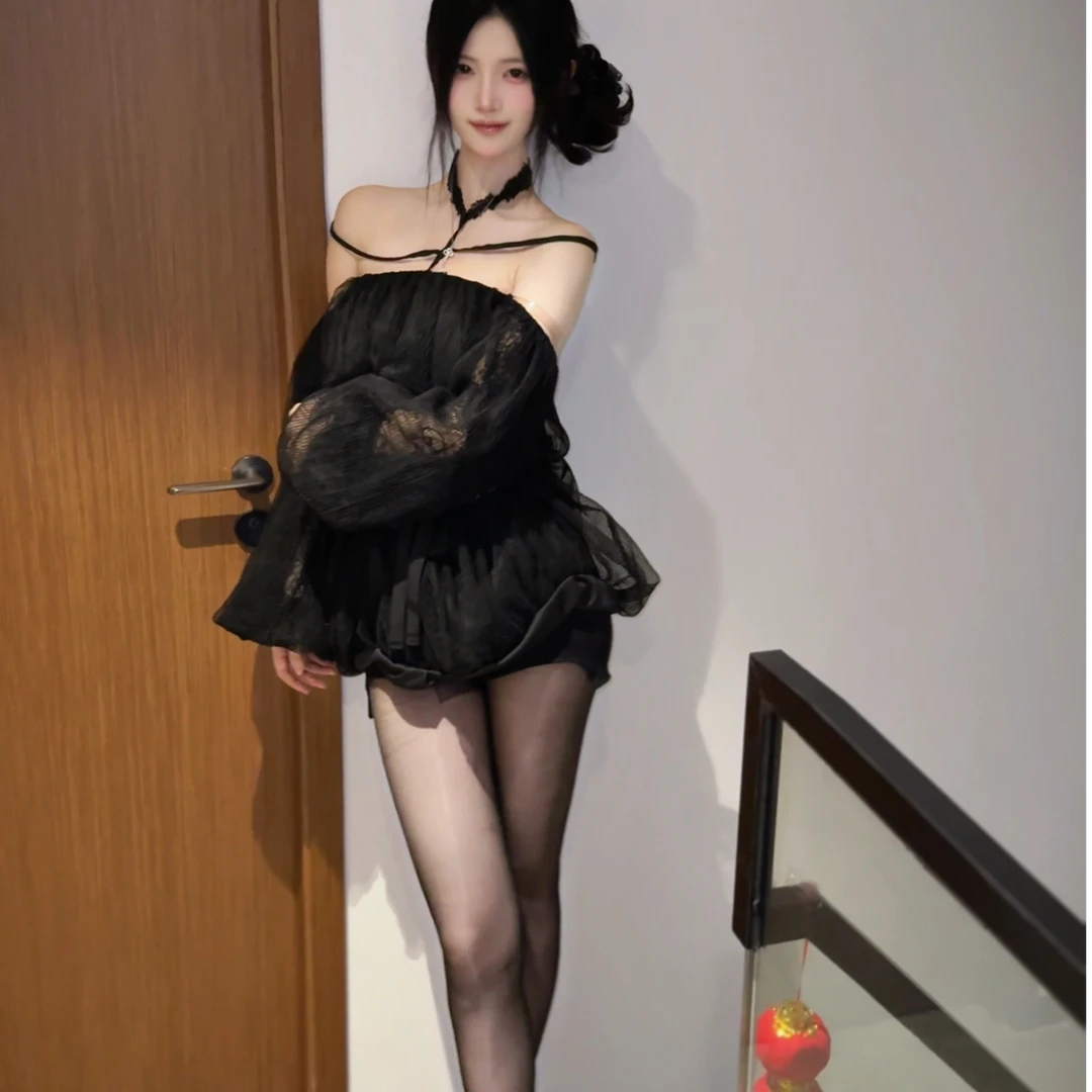 [不怪兽]同款纯色丝袜夏季常规百搭气质丝袜微光清透丝袜达人同款