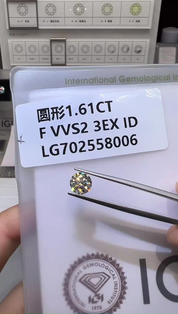 裸石实验室培育钻石?**学702558006