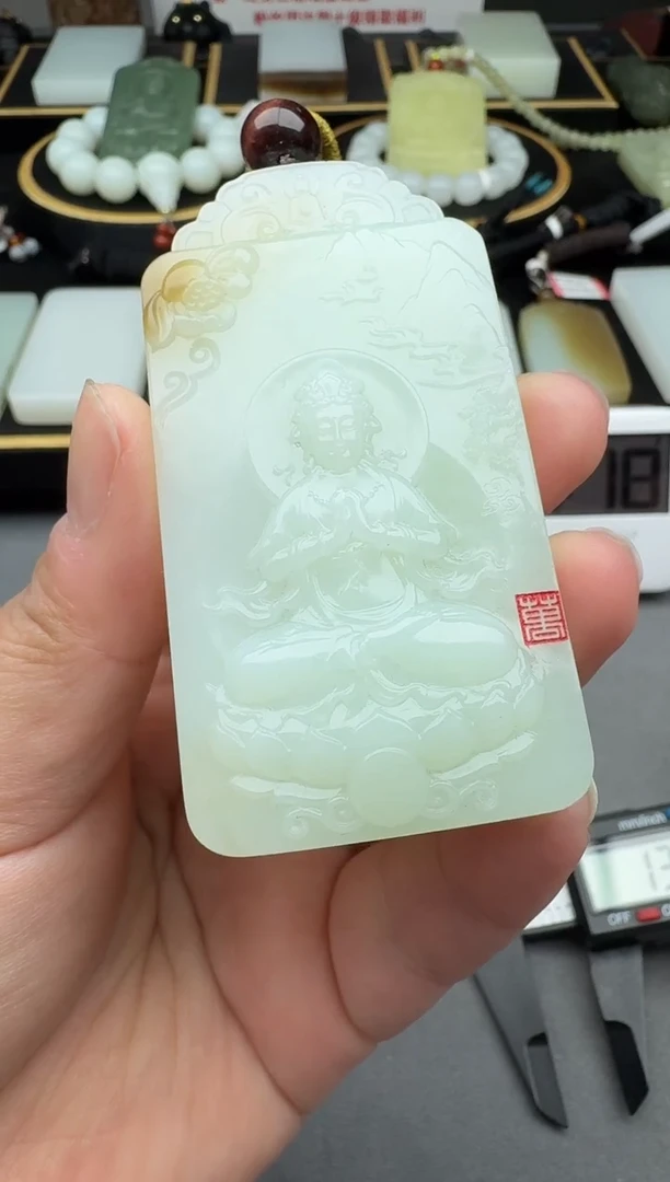 颈饰未镶嵌和田玉4
