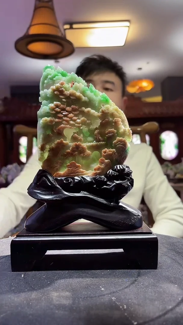 未镶嵌定制翡翠08/0102/C/山水