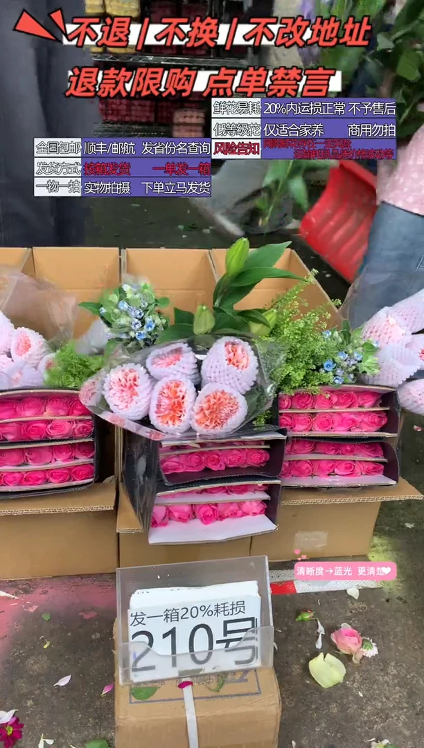 210号♥含20%耗损发一箱