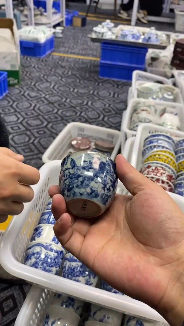 摆件陶景德陶瓷茶具容量约50