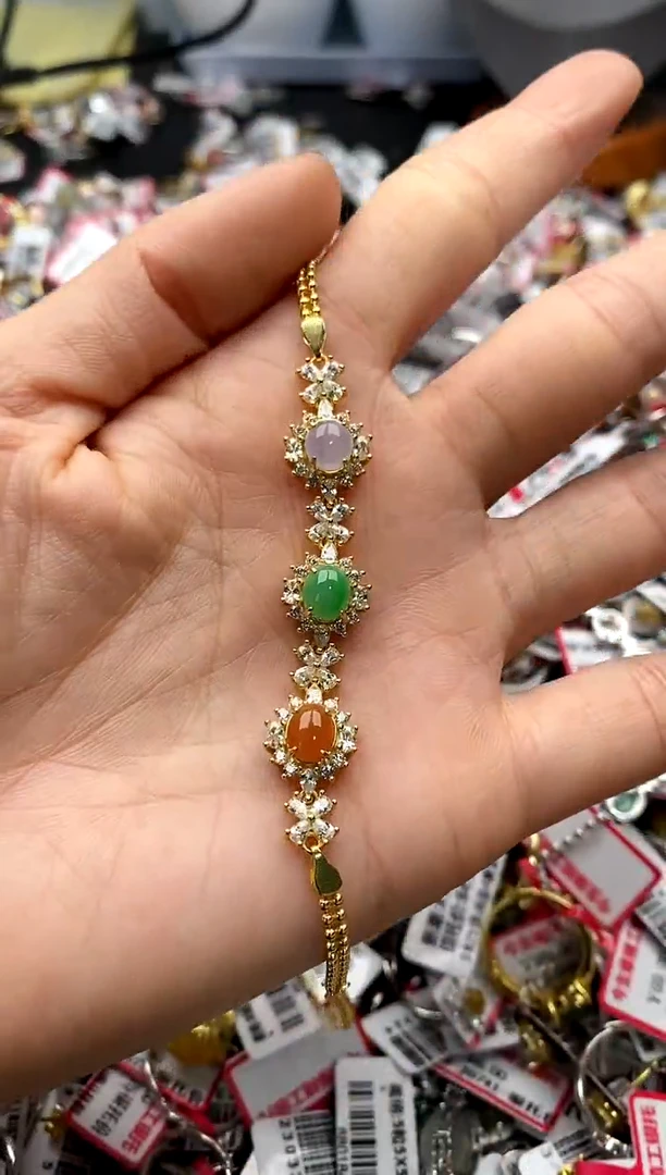 【闪购商品】翡翠戒指银S925镶嵌 33333333     7