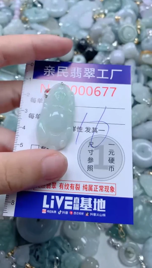 颈饰未镶嵌翡翠677