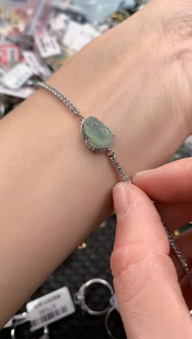 银S925镶嵌戒指翡翠44444   6