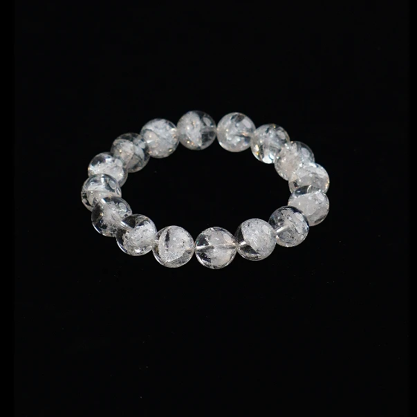 【超净透天山雪灵】喜马拉雅手串驱散安稳天然水晶手串多样性发其一