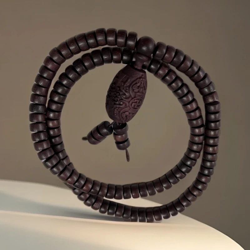 H023 乌金-神龙木吊坠