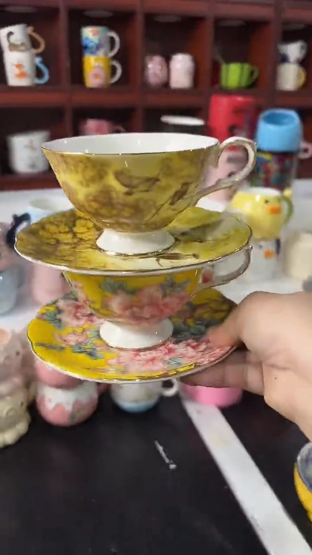 家湖高温陶瓷杯 微瑕