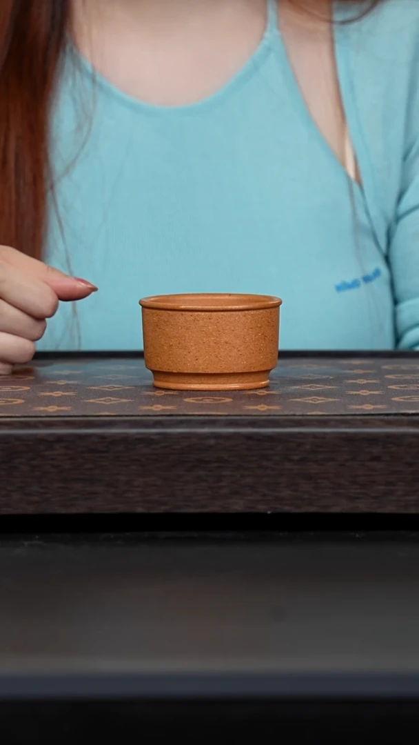 茶壶紫砂黄金段马蹄杯
