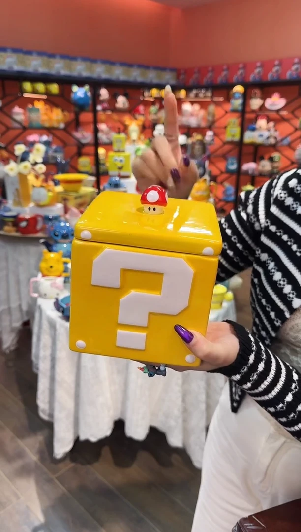 瓷片@@问号陶瓷储物收纳罐