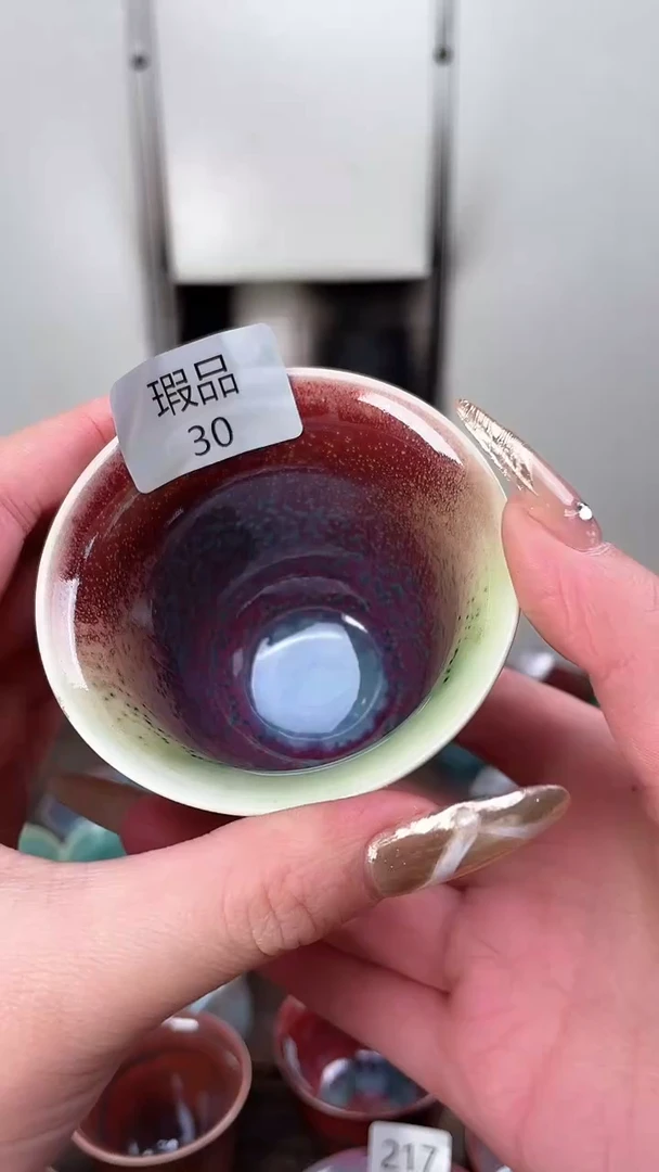 【闪购商品】摆件钧瓷手工茶器窑变