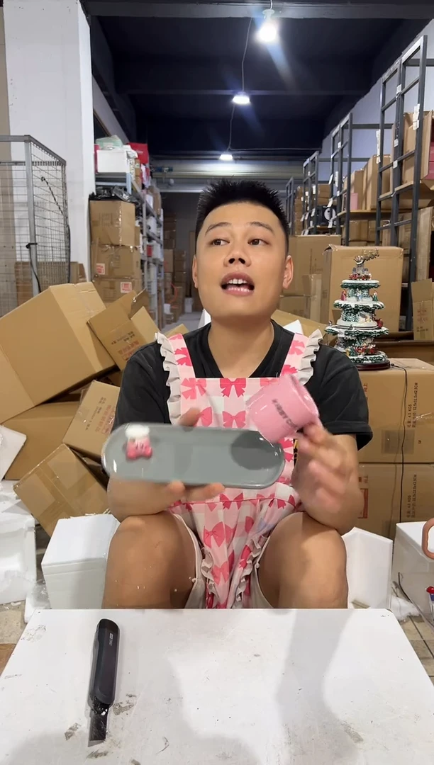 瓷片星之卡比一杯一碟 掉了自己粘一下