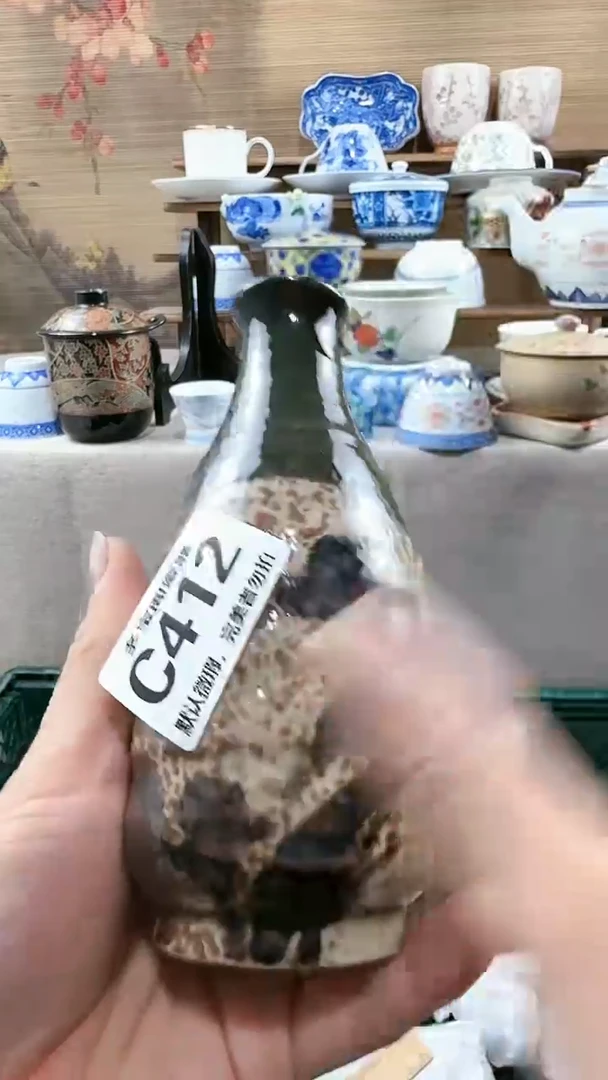 【闪购商品】瓷片多宝阁瓷器满18米包邮 C412