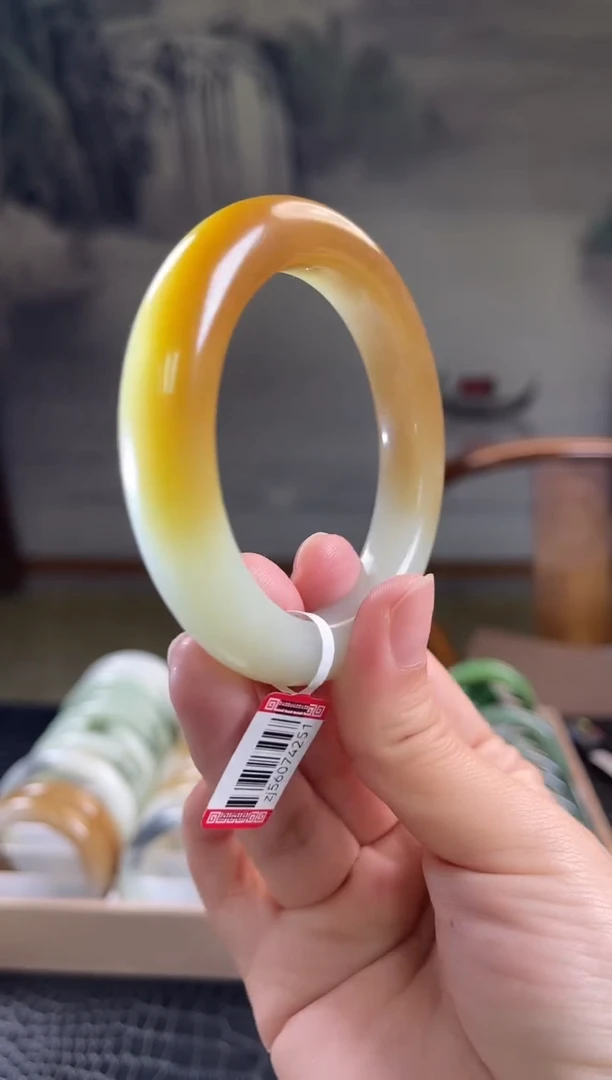 未镶嵌手镯和田玉56圈口4251