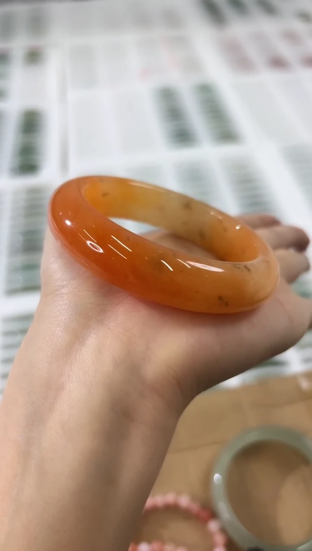 未镶嵌手镯石英质玉29-61JU
