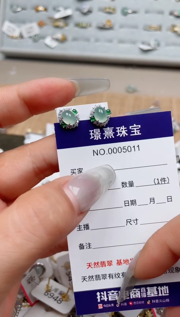 【闪购商品】翡翠戒指银S925镶嵌、