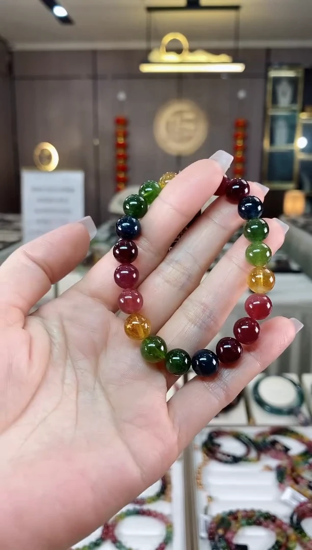【闪购商品】碧玺单圈手串未镶嵌（多样性发一条）hon