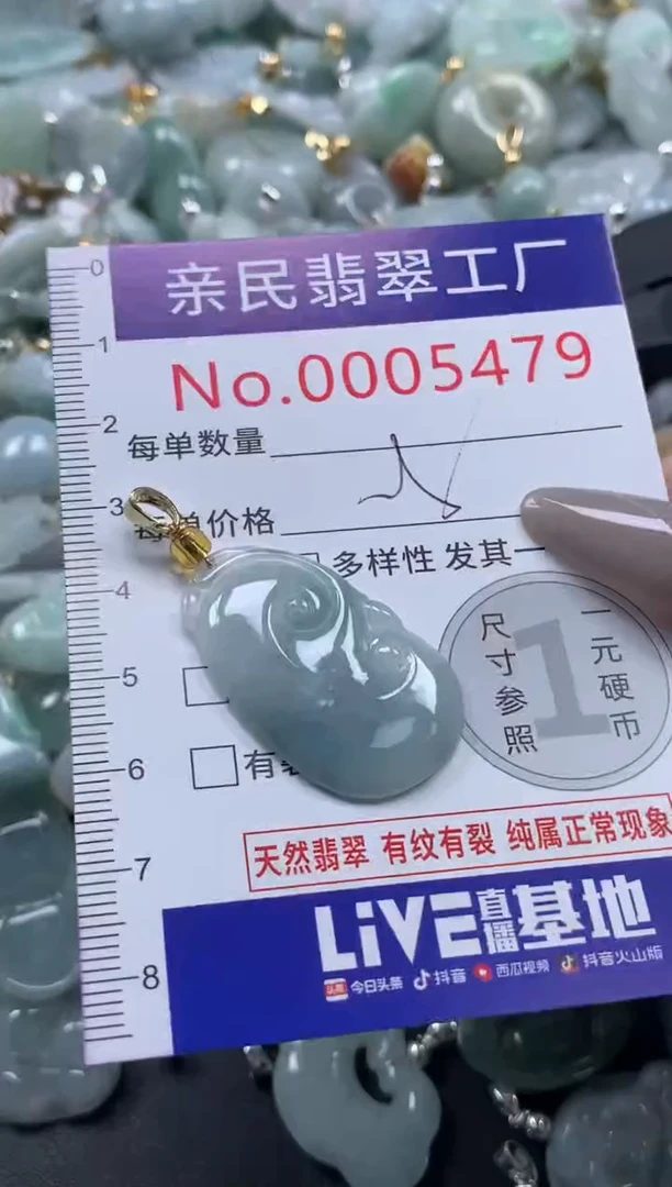 颈饰未镶嵌翡翠5479