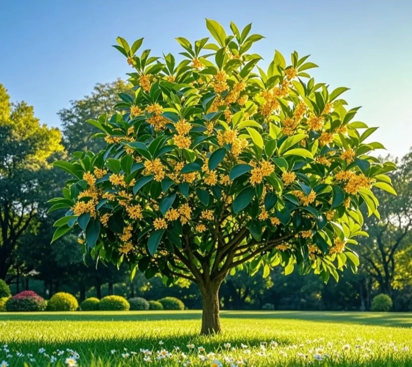 四季常青好养活的浓香型桂花盆栽适用于室内庭院绿化花卉盆栽