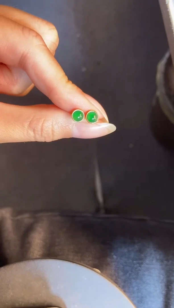 吊坠(不含链)银S925镶嵌翡翠1