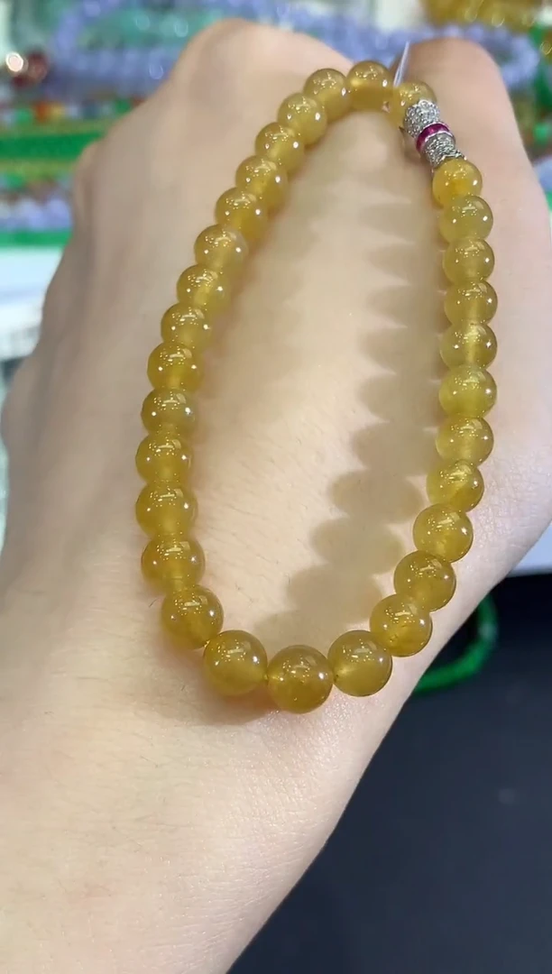 未镶嵌手串翡翠C272