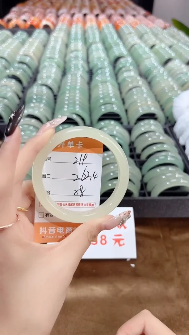 未镶嵌手镯石英质玉219-62.4