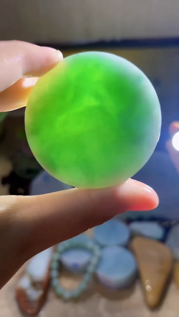 未镶嵌挂件翡翠A货小星3722