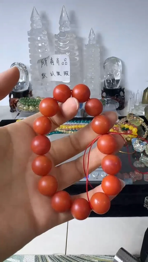未镶嵌手链南红玛瑙矿坑