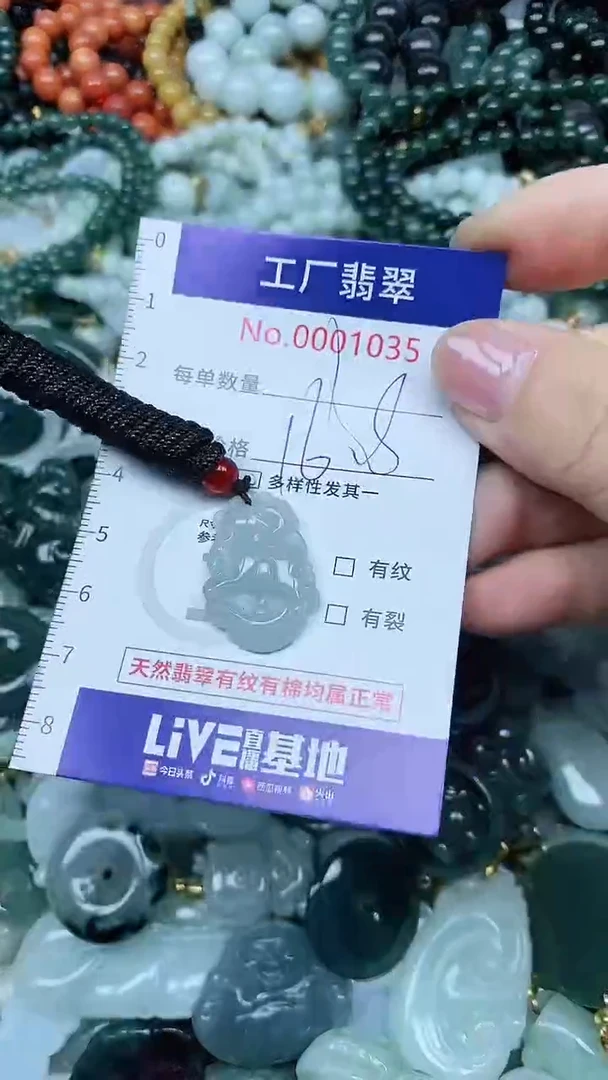 【闪购商品】翡翠吊坠(不含链)未镶嵌翡翠