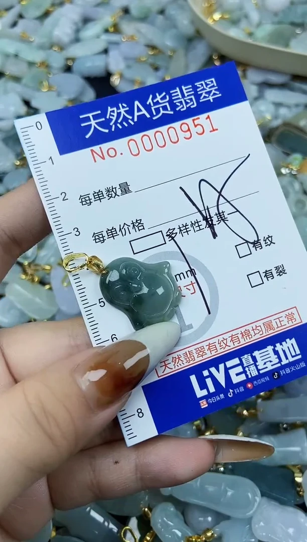 【闪购商品】翡翠颈饰未镶嵌天然A货翡翠