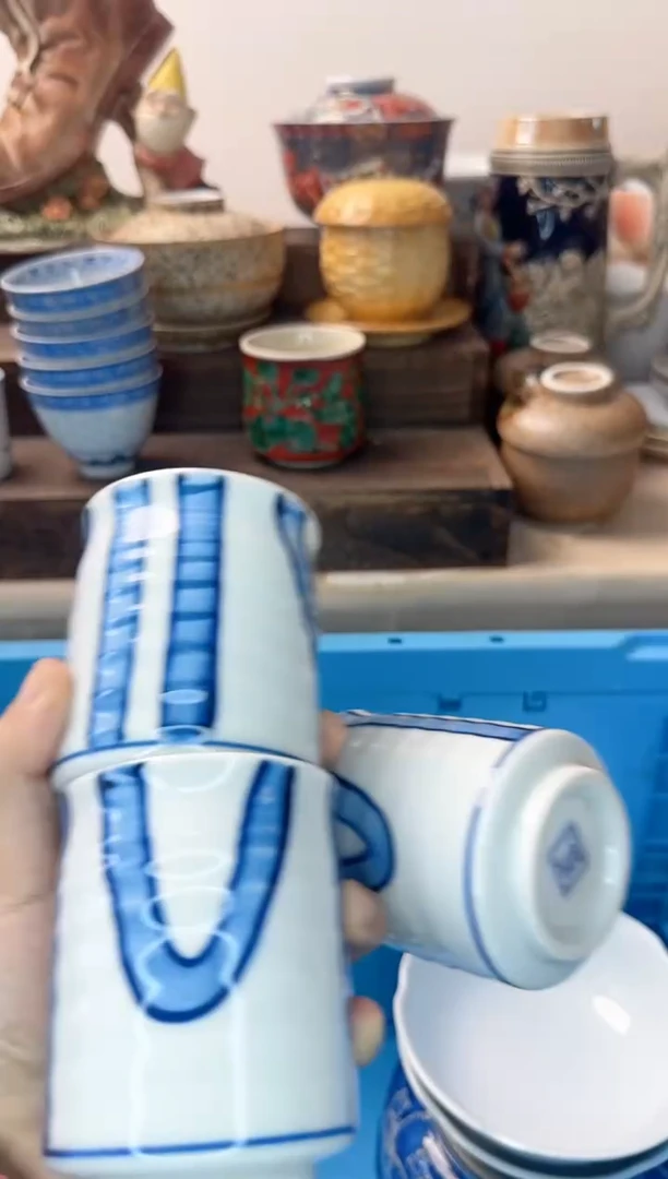 茶杯紫砂紫*苑791陶艺中古瓷器全场满18米包邮