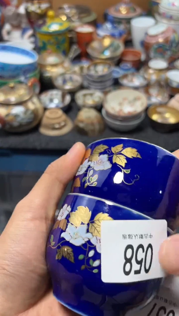 瓷片惊*夏目海外回流瓷器中古品。