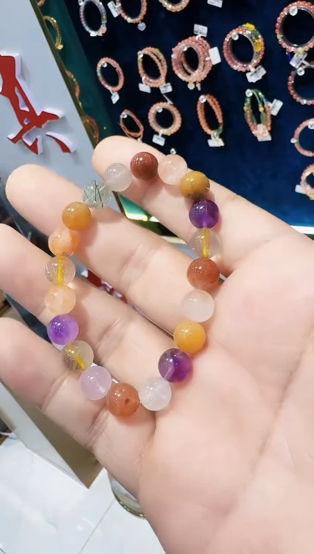 未镶嵌手链水晶水晶手串