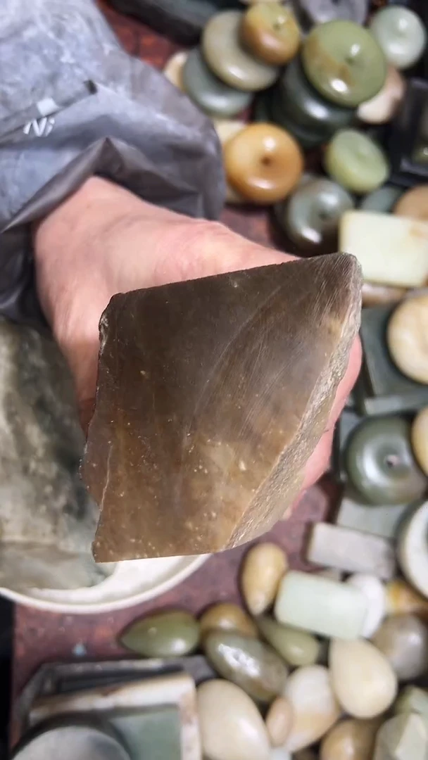 未镶嵌和田玉珠宝半成品天**桥1