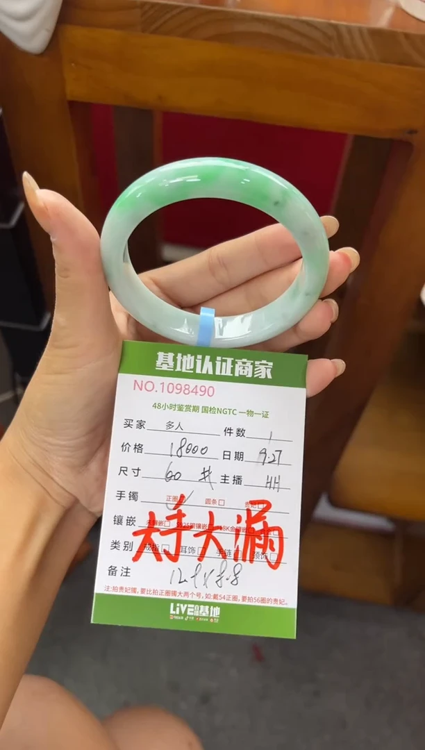 未镶嵌手镯翡翠多人