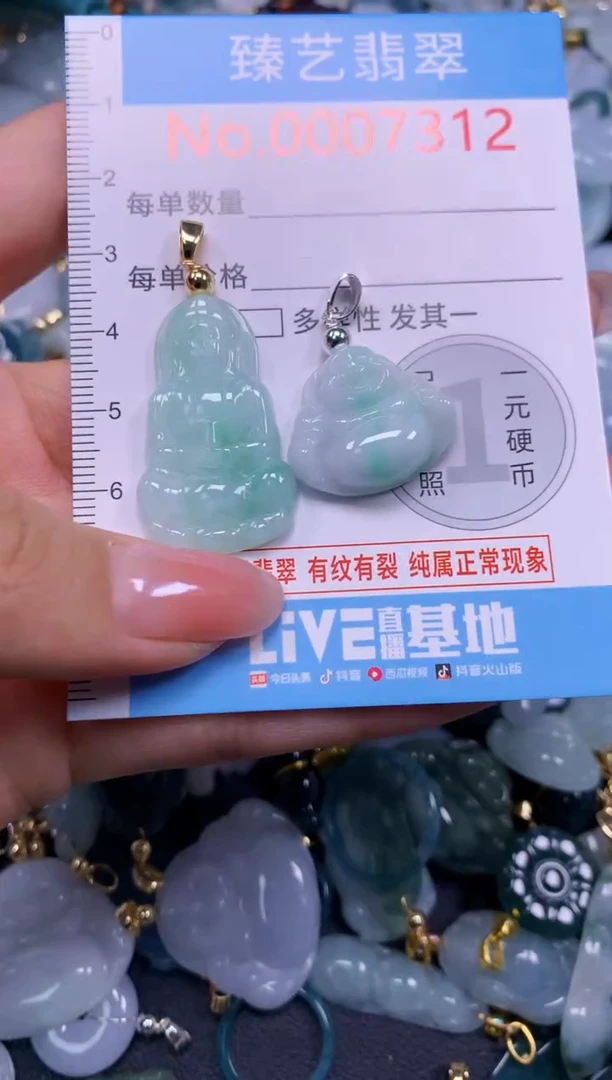 颈饰未镶嵌翡翠7312