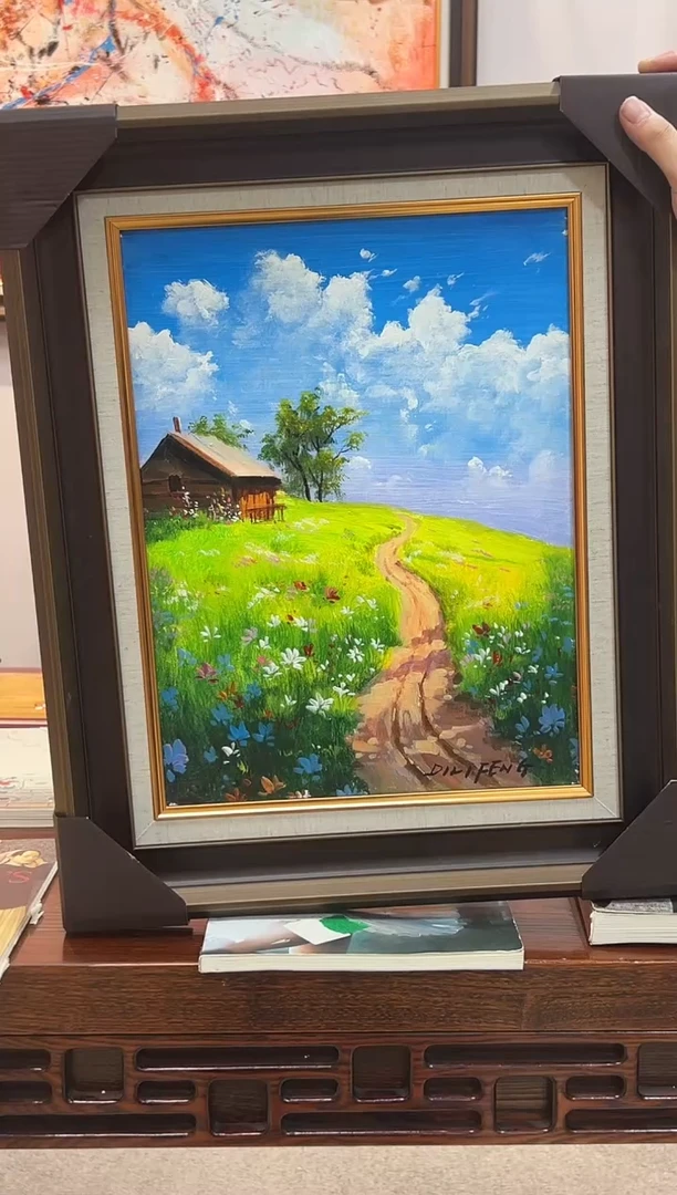 油画邸立丰-·30X40cm-油画作品