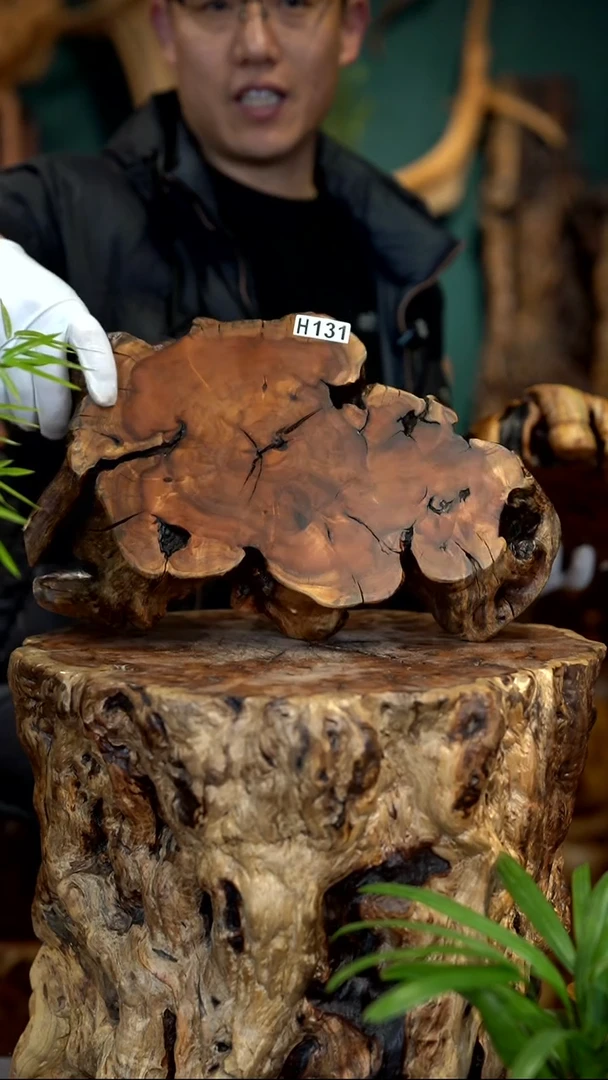 木小****?雷击枣木底座