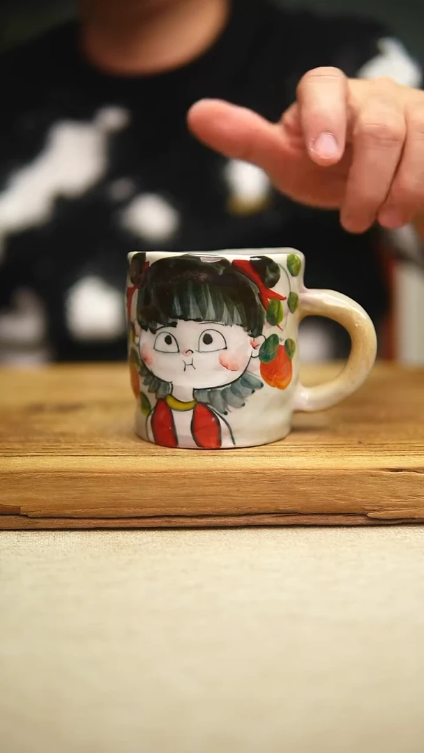 @@陶园瓷舍@@纯手工手绘@高温釉下彩