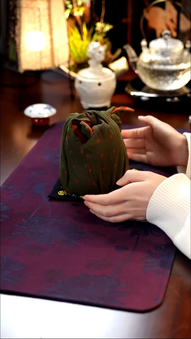 香云纱茶事包····