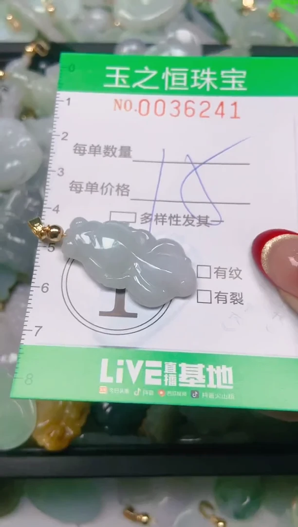 【闪购商品】翡翠颈饰未镶嵌闪购0036241