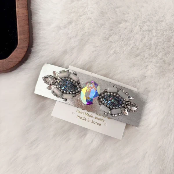 东大门气质时尚闪闪发夹E9