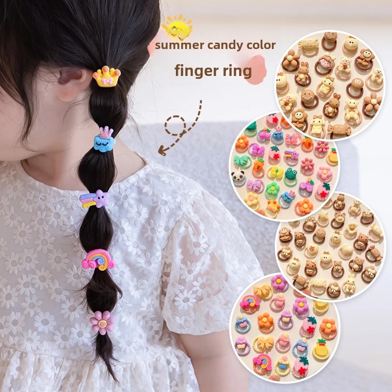 采购产品婴儿领带小啾啾发绳儿童橡皮筋女性发绳婴儿头饰拇指发圈