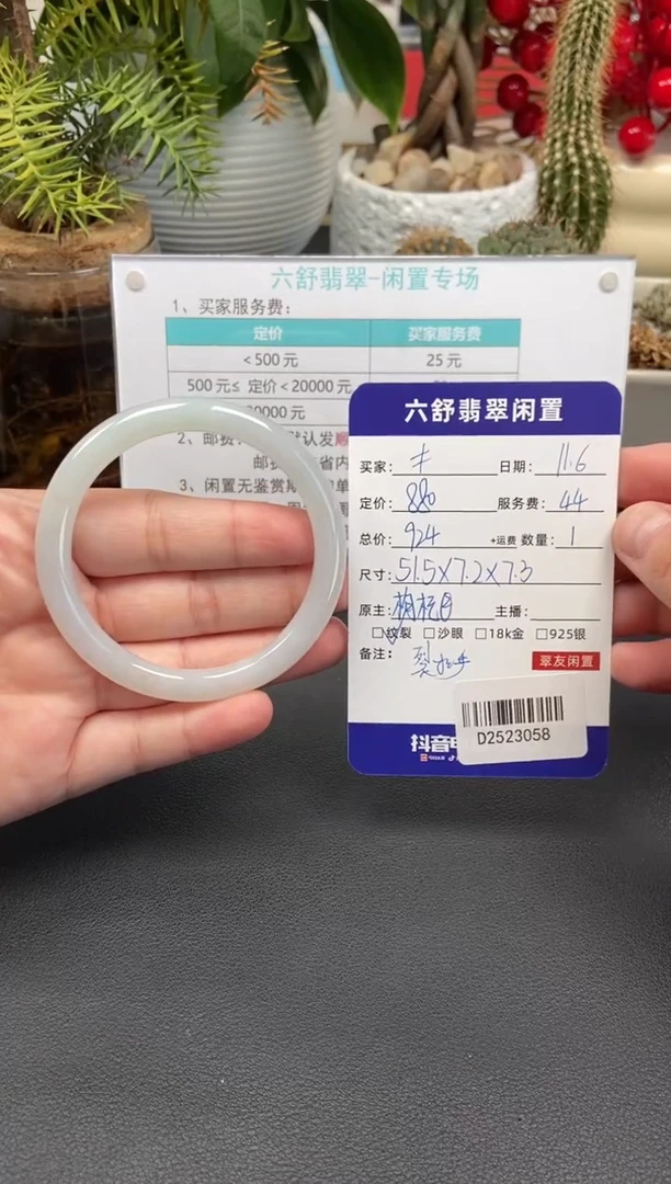 未镶嵌手镯翡翠木*?D2523058