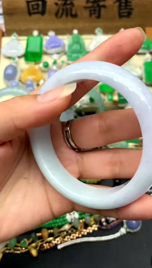 【闪购商品】翡翠手镯未镶嵌52-中国好珍宝